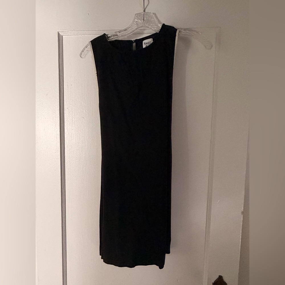 Princess Polly Classic Black Midi Dress